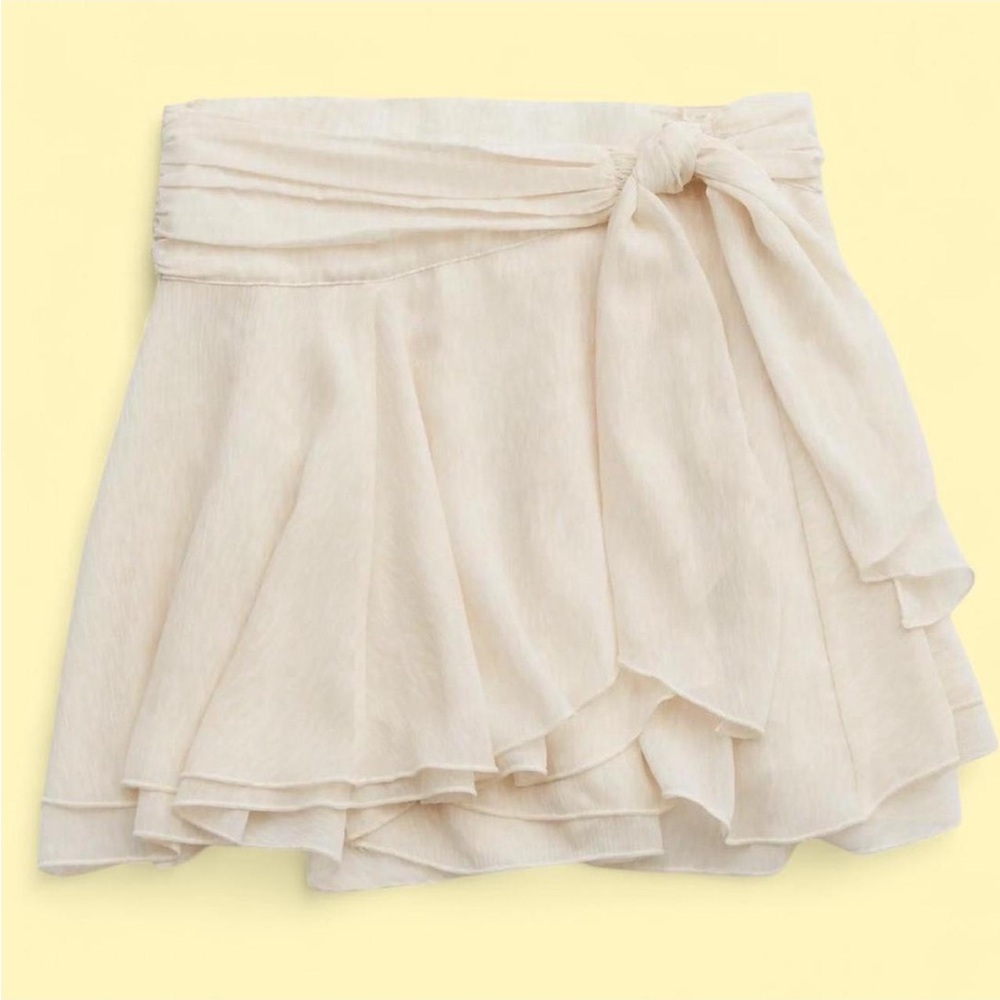 Aerie Wrap Chiffon Skirt